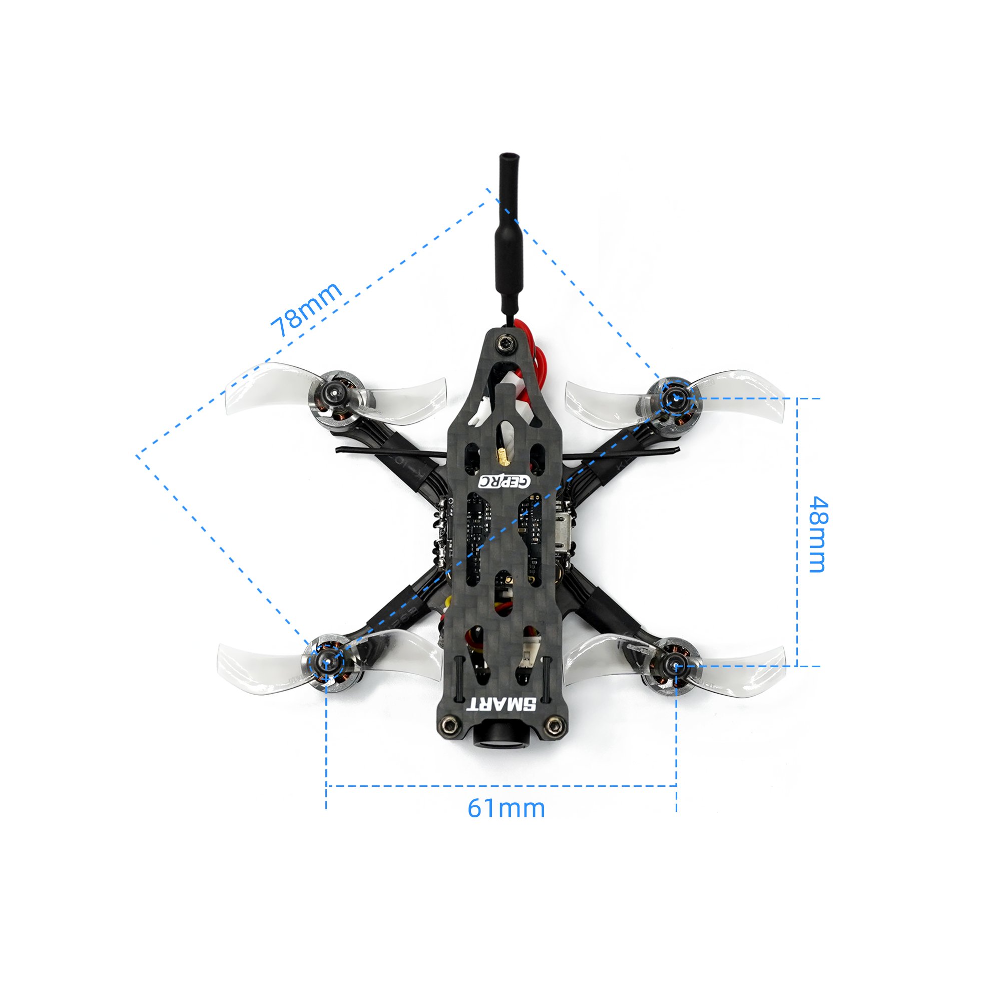 GEPRC SMART16 Freestyle FPV Drone (S-FHSS/Frsky/ELRS)※受注生産